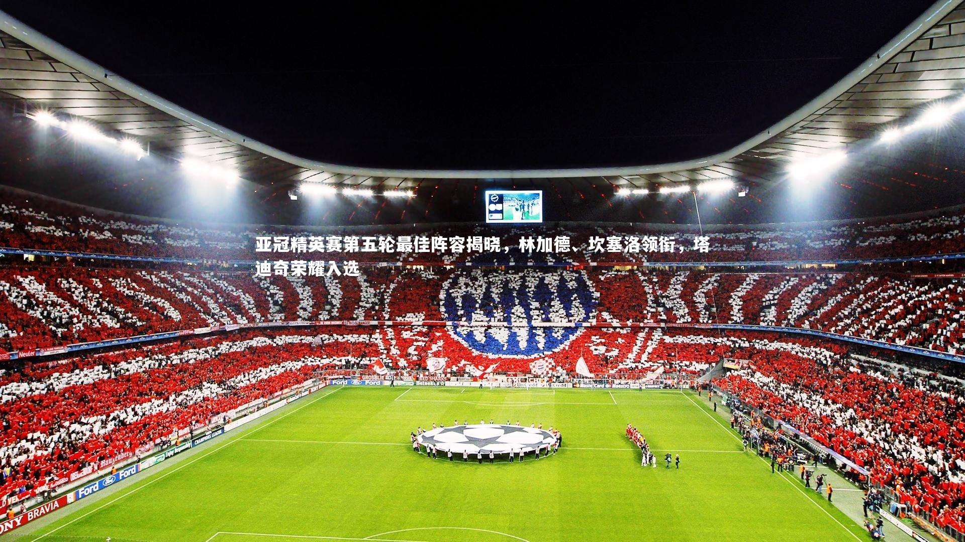 【球速官网】亚冠精英赛第五轮最佳阵容揭晓，林加德、坎塞洛领衔，塔迪奇荣耀入选